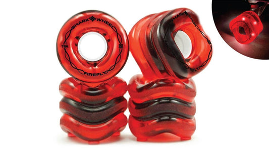 Shark Wheel 60mm, 78a Firefly Light Up Wheels