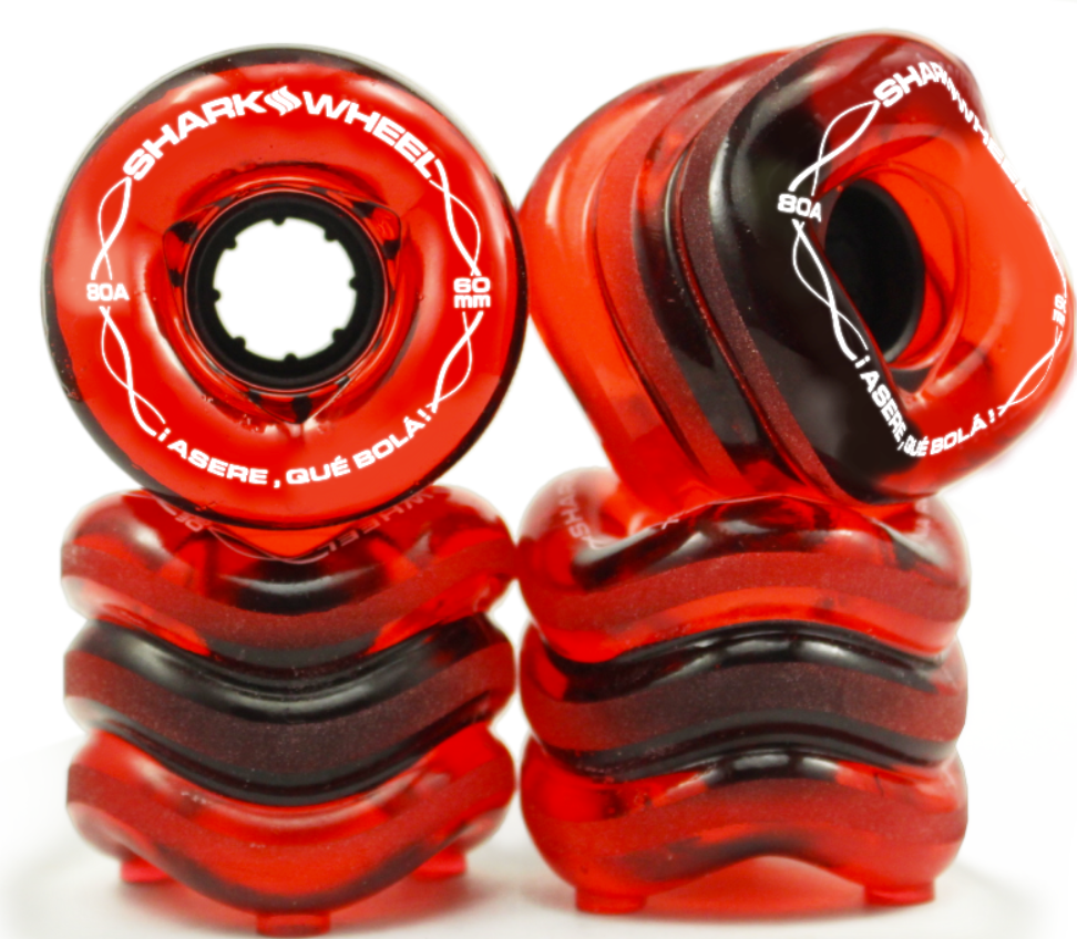 Shark Wheel 60mm Skateboard Wheels (California Rolls)