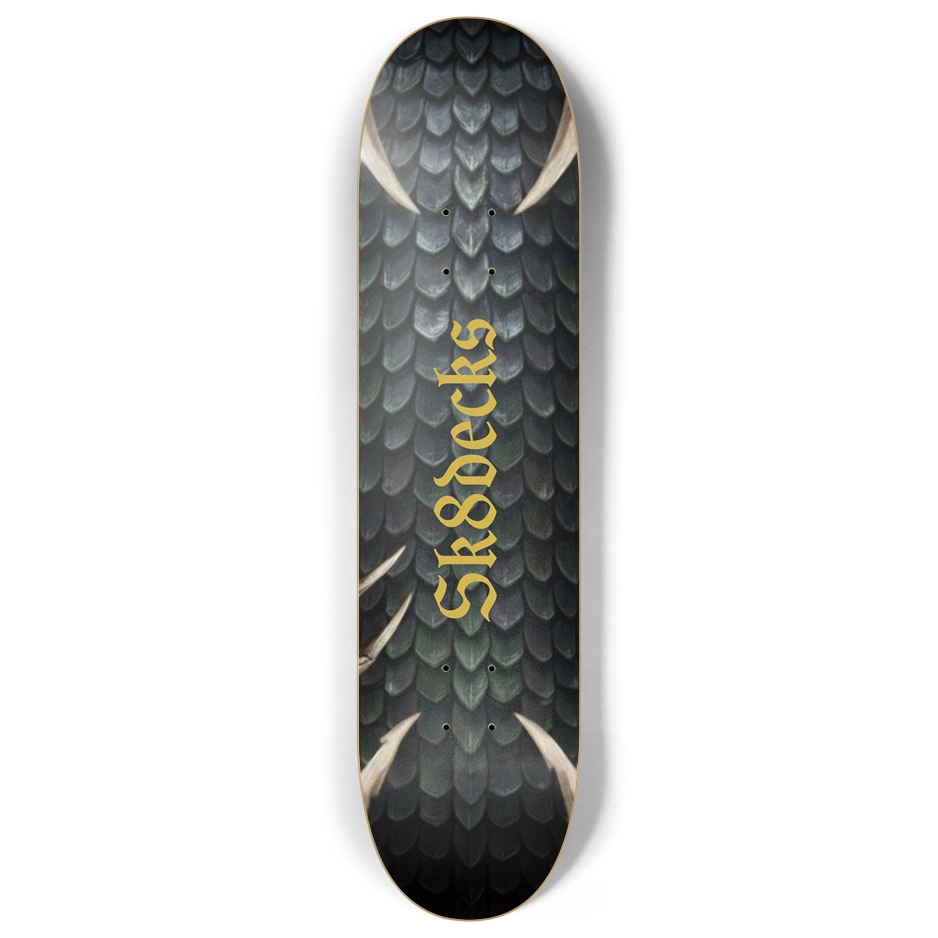 Dragons Hide Skateboard Deck (8")