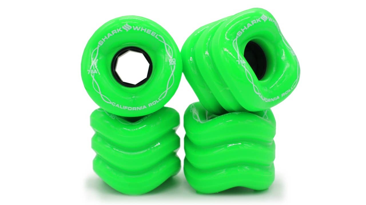 Shark Wheel 60mm Skateboard Wheels (California Rolls)
