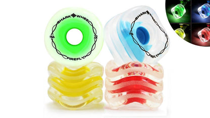 Shark Wheel 70mm, 78a Firefly Light Up Wheels