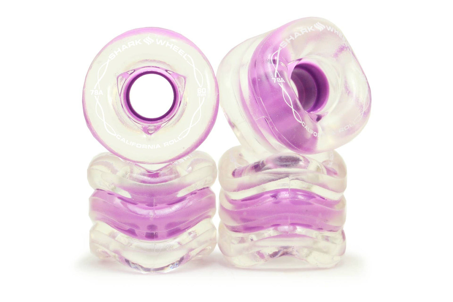 Shark Wheel 60mm Skateboard Wheels (California Rolls)