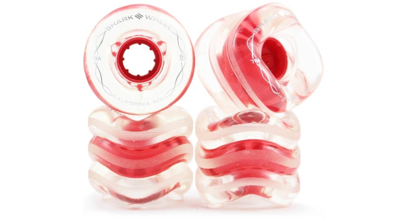 Shark Wheel 60mm Skateboard Wheels (California Rolls)