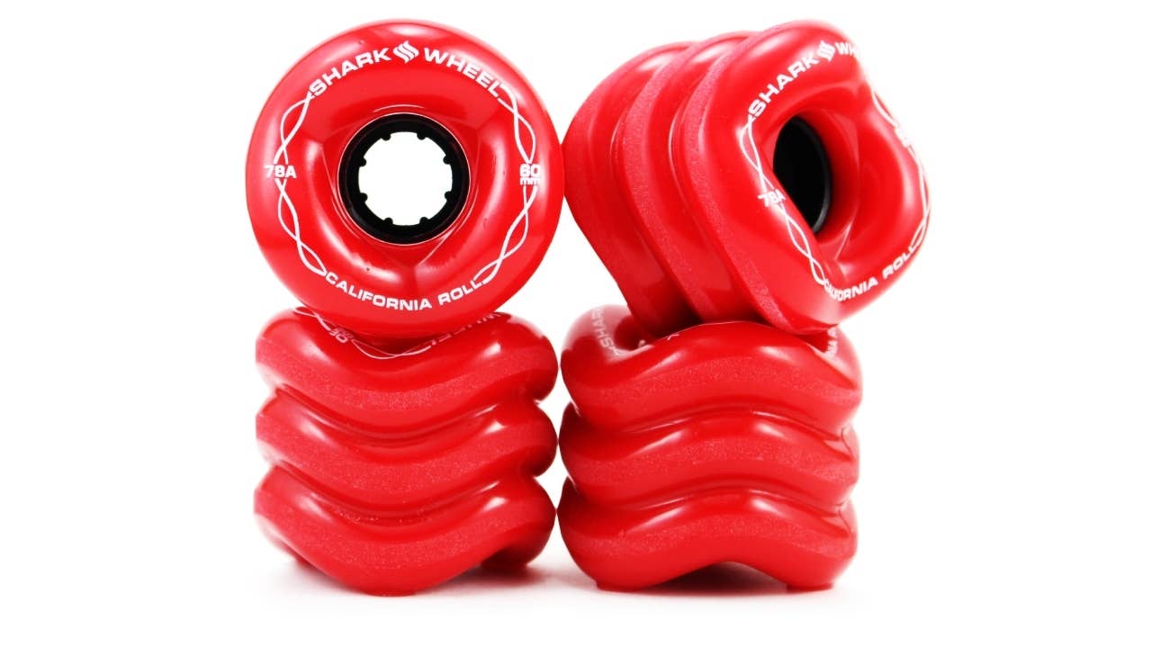 Shark Wheel 60mm Skateboard Wheels (California Rolls)