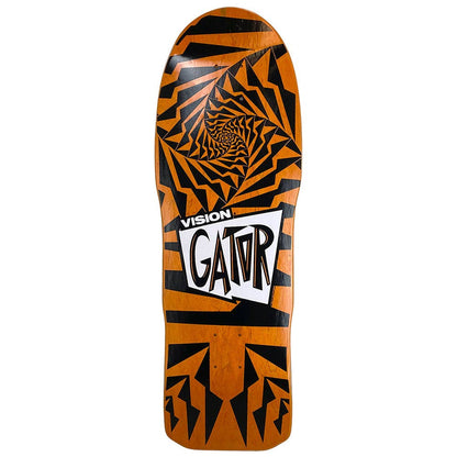 Vision Gator Modern Concave Orange Stain/black