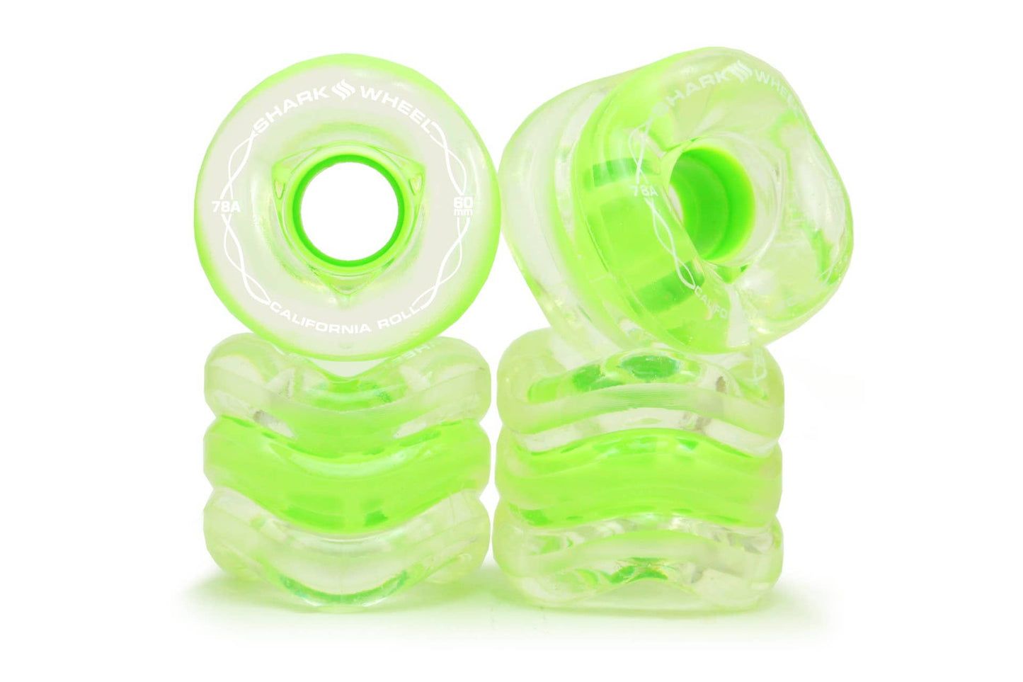 Shark Wheel 60mm Skateboard Wheels (California Rolls)