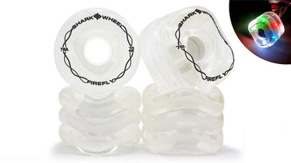 Shark Wheel 70mm, 78a Firefly Light Up Wheels