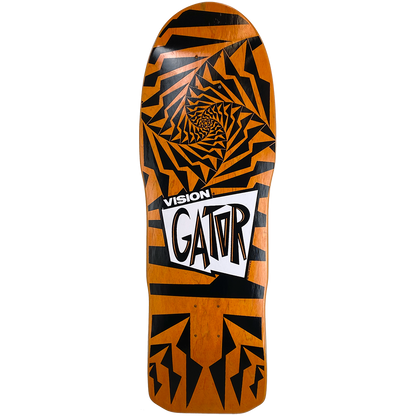 Vision Gator Modern Concave Orange Stain/black
