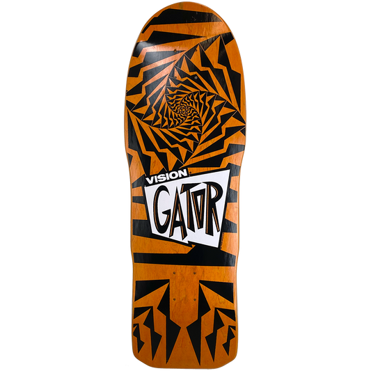 Vision Gator Modern Concave Orange Stain/black