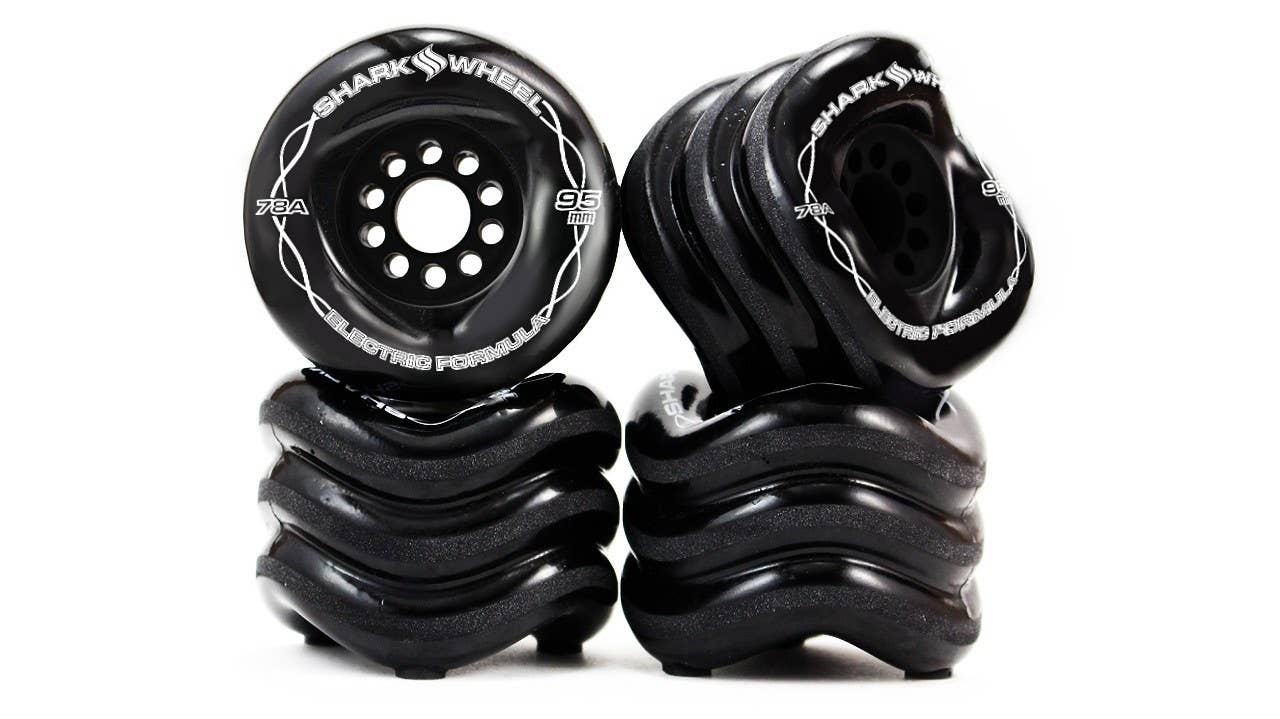 Shark Wheel 95MM Longboard Wheels (Megalodon Formula)