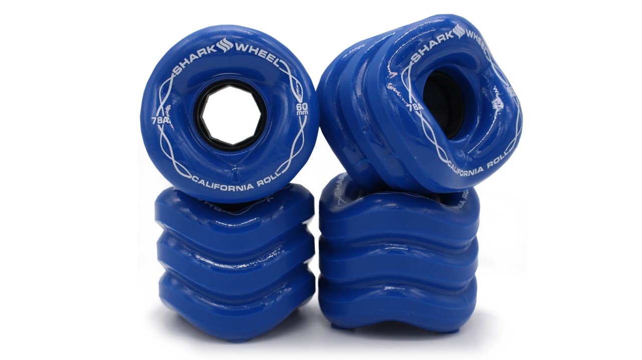 Shark Wheel 60mm Skateboard Wheels (California Rolls)
