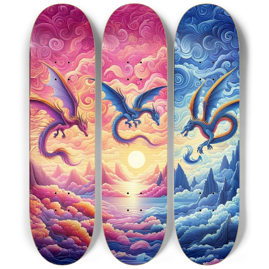 Dawn Breaker Wyrm Wall Art