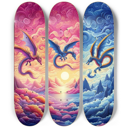 Dawn Breaker Wyrm Wall Art