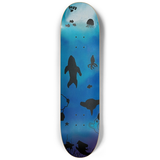 Deep Blue Depths Skateboard 8.25